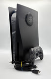 Sony PlayStation 5 Digital CFI-1015B 825GB Console w/ Controller Black Panels image 1