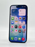 T-Mobile Apple iPhone 15 A2846 128GB Black 89% BH - Cracked Read! image 1