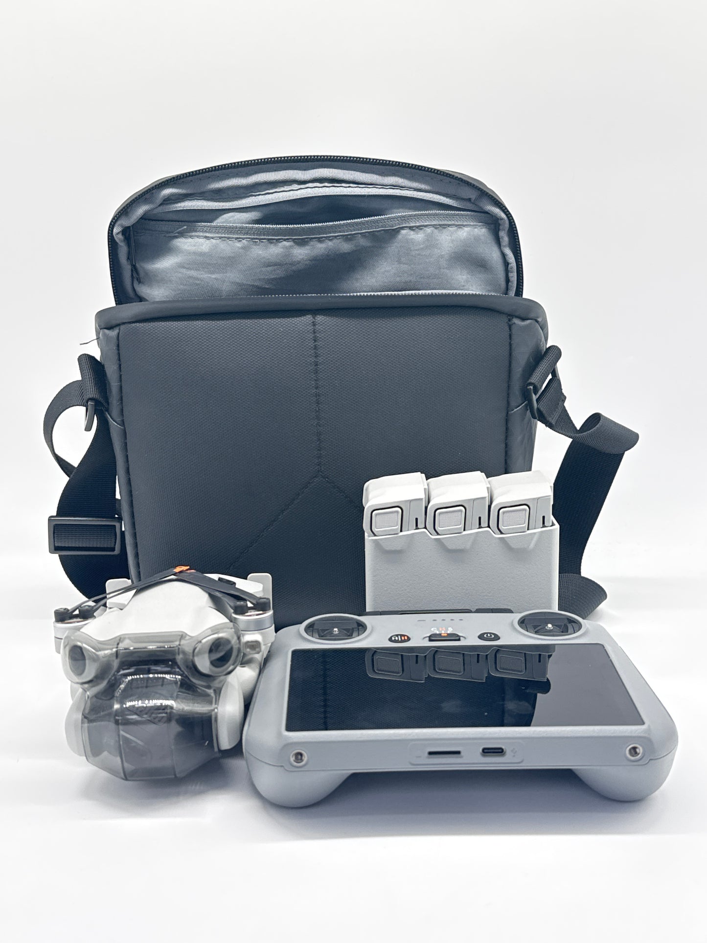 DJI Mini 4 Pro Fly More Combo RC331 Drone Gray w/ RC 2 Remote