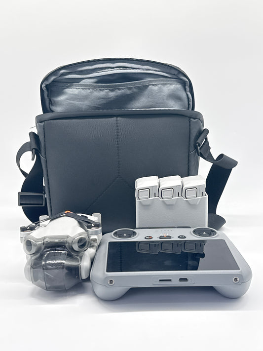 DJI Mini 4 Pro Fly More Combo RC331 Drone Gray w/ RC 2 Remote
