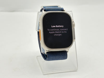Apple Watch Ultra A2622 49mm Titanium GPS + Cellular Starlight Trail Loop Used