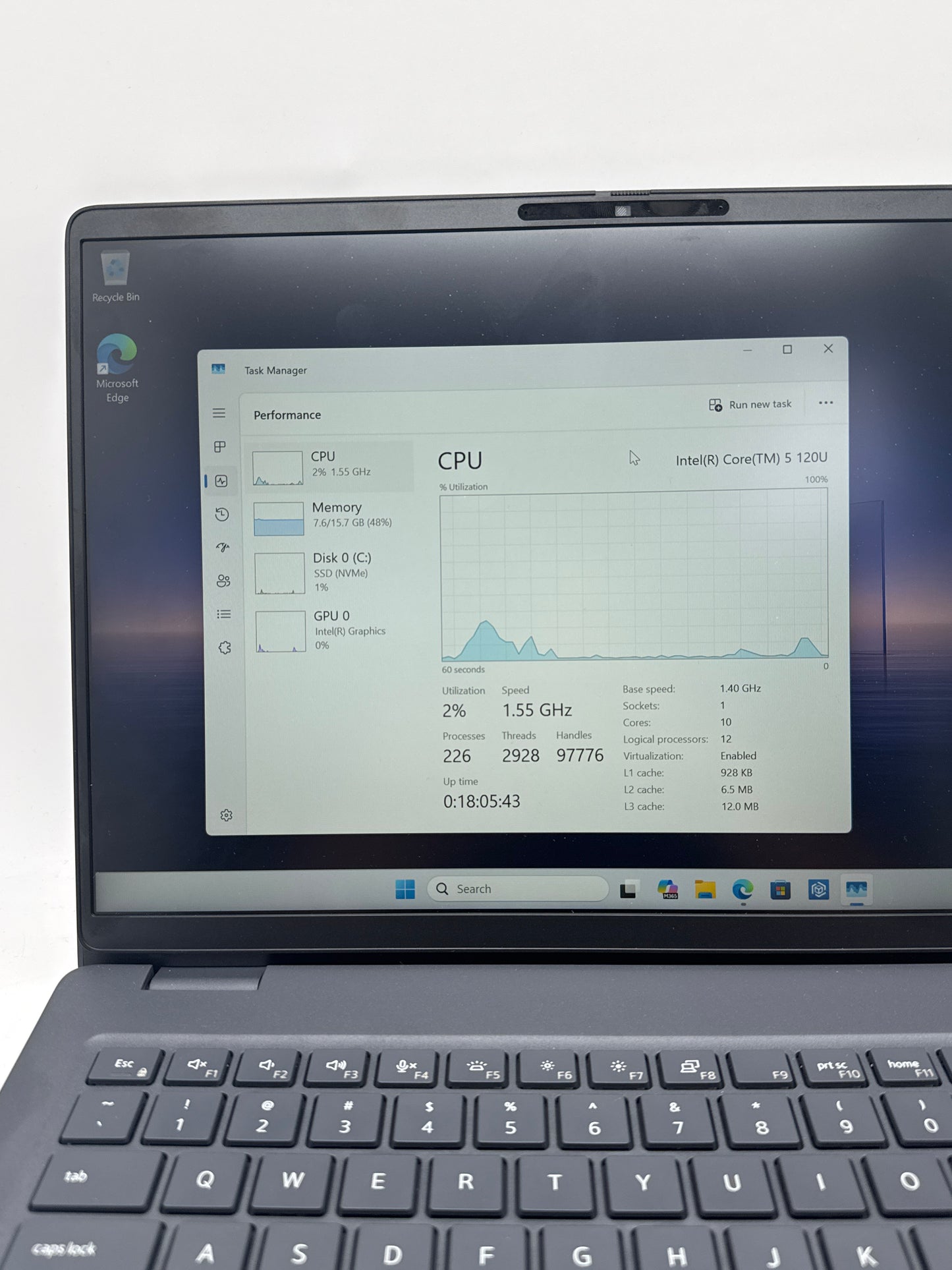 Dell Pro 14 PC14250 14-inch Laptop Core 5 120U 16GB RAM 256GB SSD Black
