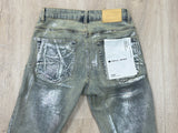 Purple Brand X-Ray Low Rise Slim Leg Jeans Reinforced Belt Loops Men's Denim 800080 image 3