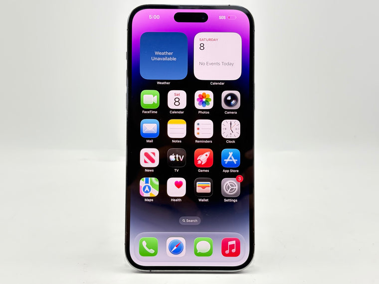 Apple iPhone 14 Pro Max 256GB Deep Purple Unlocked Service Battery For Parts