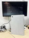 Sony PlayStation 5 Disc Edition CFI-1015A 825GB White Console w/ Controller image 3