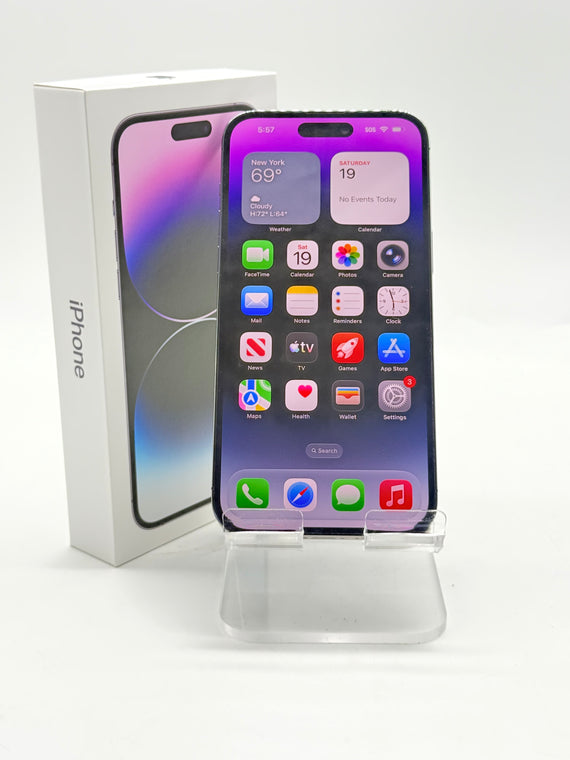 Apple iPhone 14 Pro Max 128GB Purple Unlocked Used - A