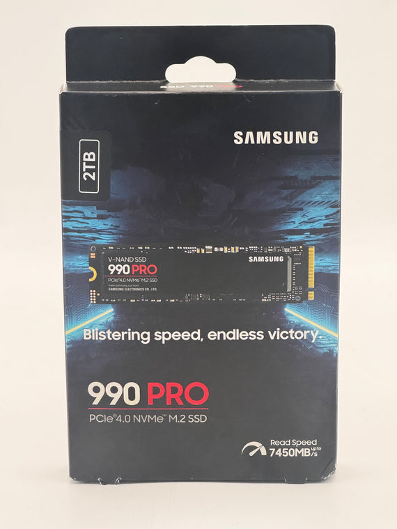 NEW Samsung 990 PRO 2TB NVMe PCIe 4.0 M.2 2280 Internal SSD Solid State Storage