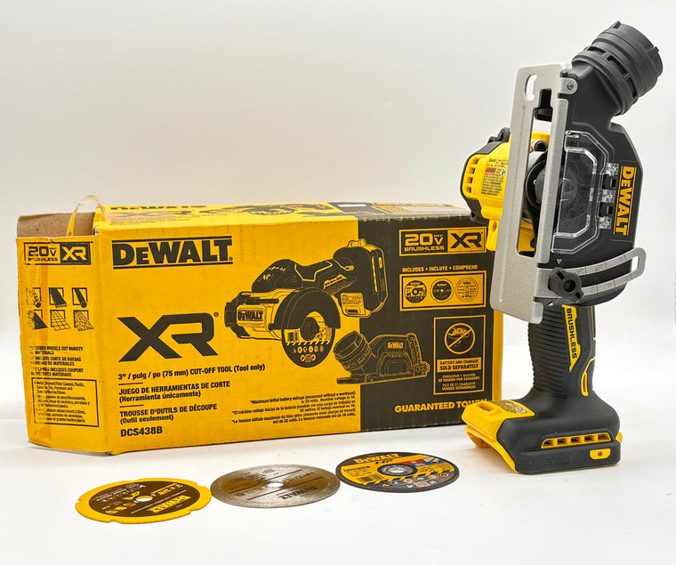 DeWalt DCS438B 20V MAX XR Brushless 3-Inch Cut-Off Tool (Bare Tool)