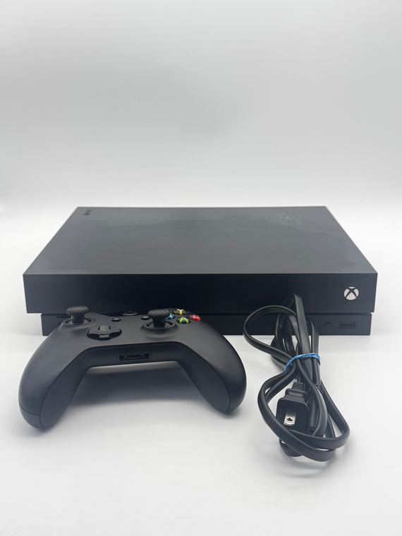 Microsoft Xbox One X 2017 Model 1787 1TB Black Console w/ Controller and Power Cable