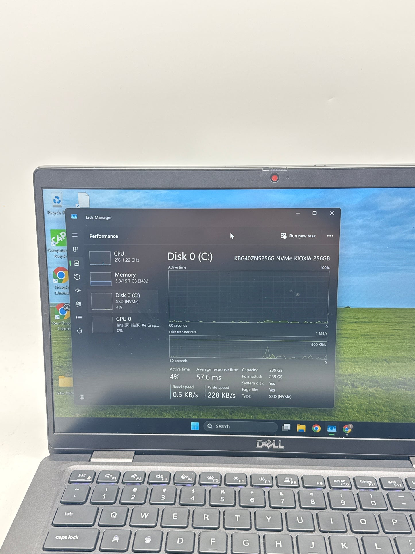 Dell Latitude 7320 13.3-Inch Laptop Core i7-1185G7 3.00Ghz 11th Gen 16GB 256GB Black