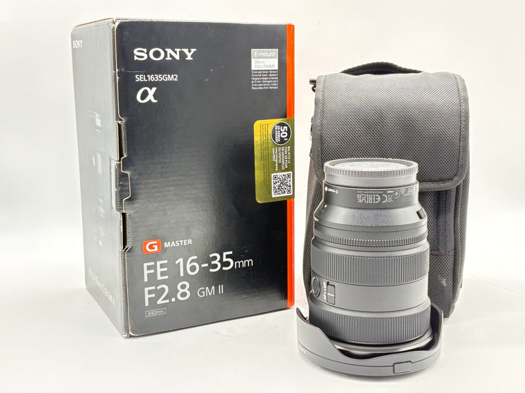 Sony FE 16-35mm F2.8 GM II Full-Frame Wide-Angle Zoom Lens (SEL1635GM2)