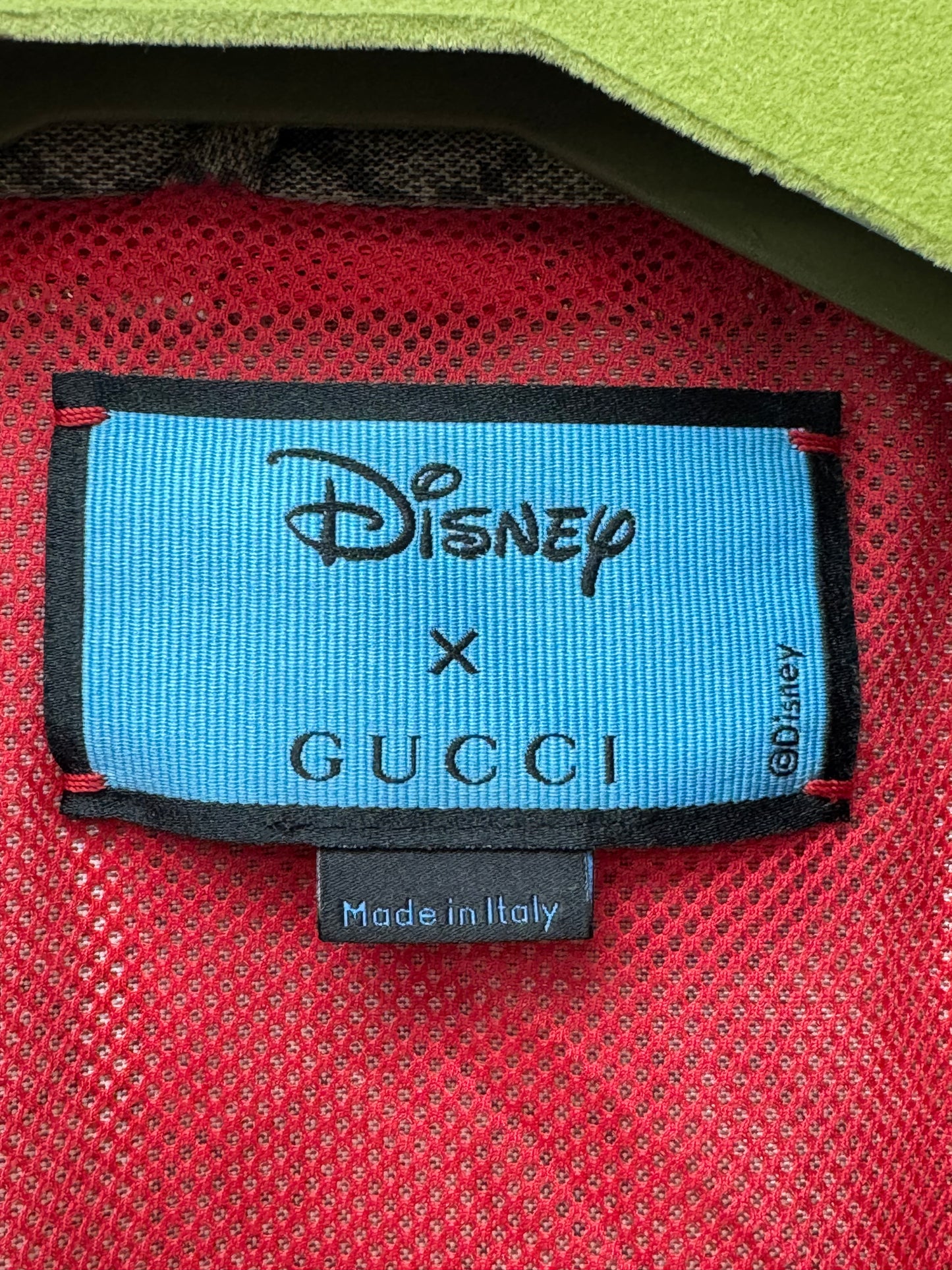Gucci x Disney Donald Duck GG Supreme Nylon Jacket Italian Size 50