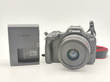 Canon EOS R100 24.1MP Mirrorless Digital Camera Black w/ Lens Used image 1