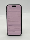 T-Mobile Apple iPhone 15 A2846 128GB Black 100% BH 2 Cycle image 3