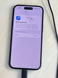Unlocked Apple iPhone 15 A2846 128GB Black 74% BH - Cracked Read! image 5