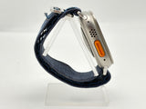 Apple Watch Ultra A2622 49mm Titanium GPS + Cellular Starlight Trail Loop Used image 2