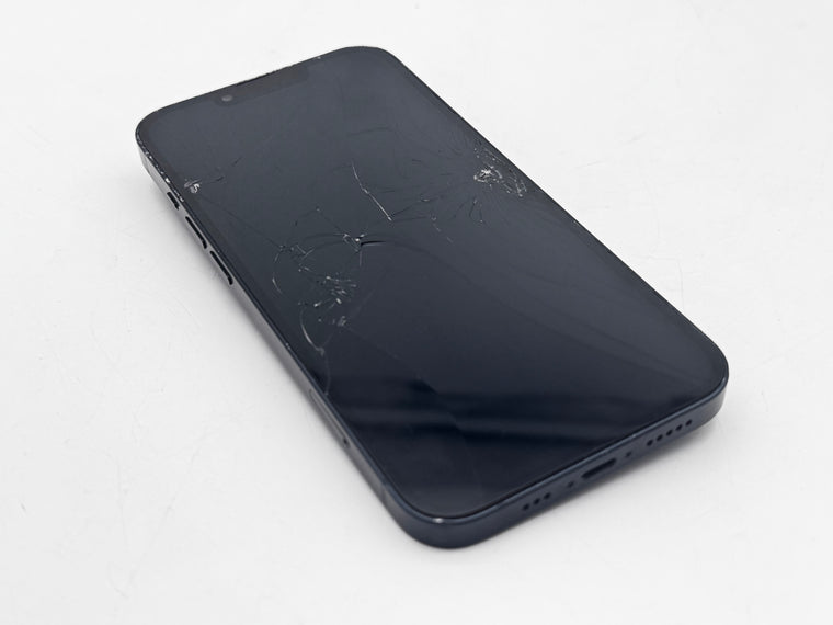 Apple iPhone 13 128GB Blue Unlocked Damaged Untested For Parts