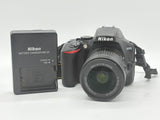 Nikon D3500 24.2MP DSLR Camera Black w/ AF-P 18-55mm VR Lens image 1