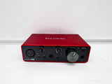 Focusrite Scarlett Solo (3rd Gen) USB Audio Interface Red image 1