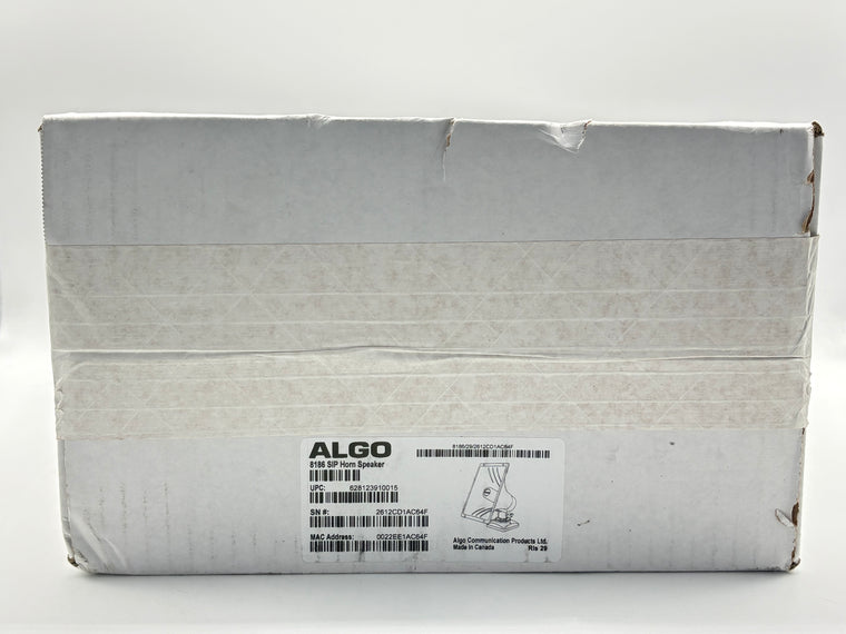 Algo 8186 PoE SIP Loud Horn Speaker New