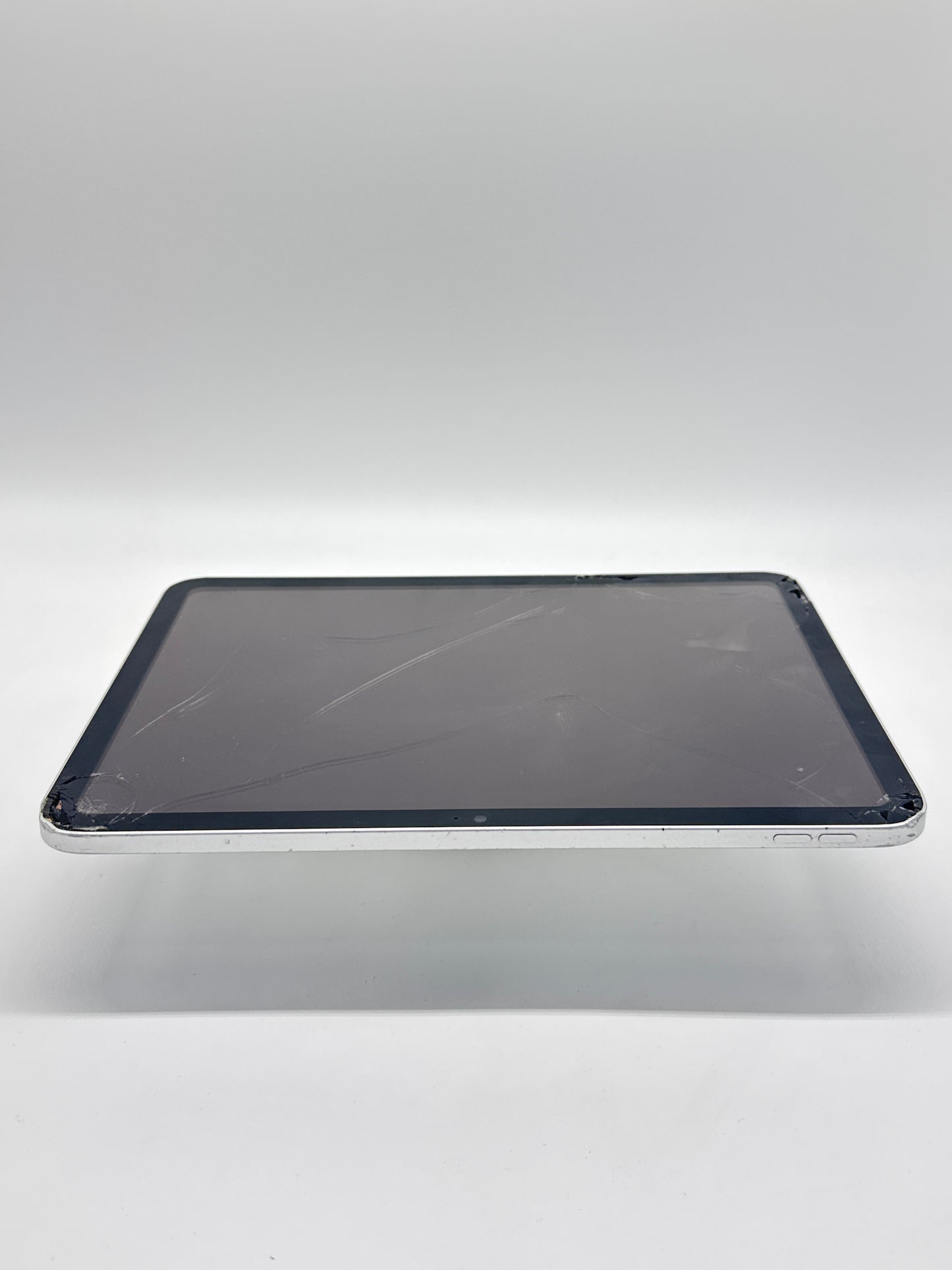 Apple iPad 10th Gen 64GB A2696 Wi-Fi Only Silver Cracked Screen Bad Digitizer Dents READ