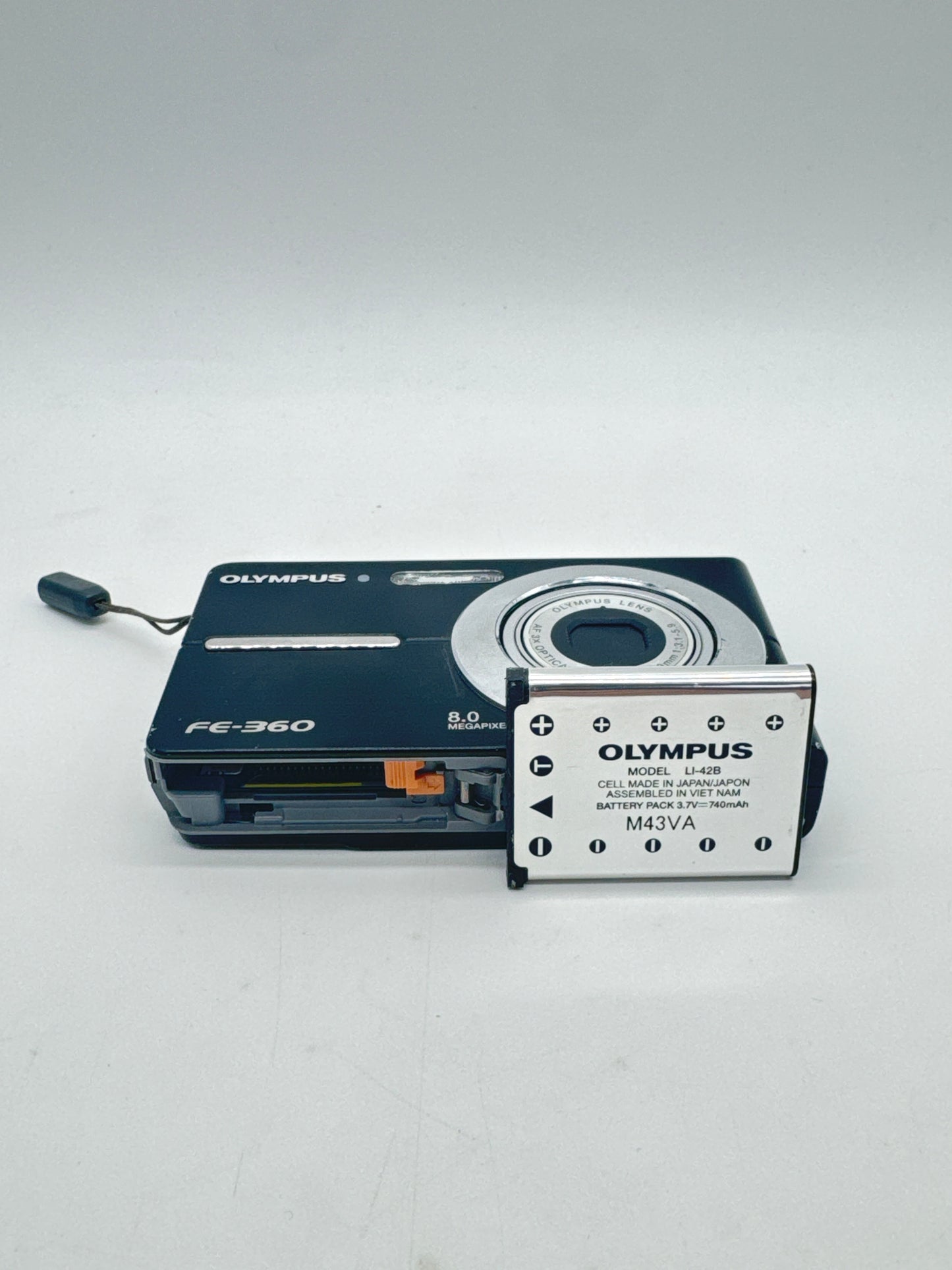 Olympus FE-360 8.0 MP Digital Camera Black