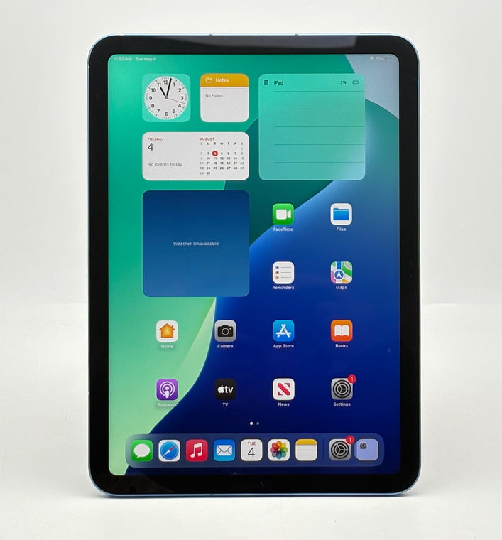 Apple iPad A16 11th Gen 128GB Wi-Fi + Cellular Blue Unlocked For Parts