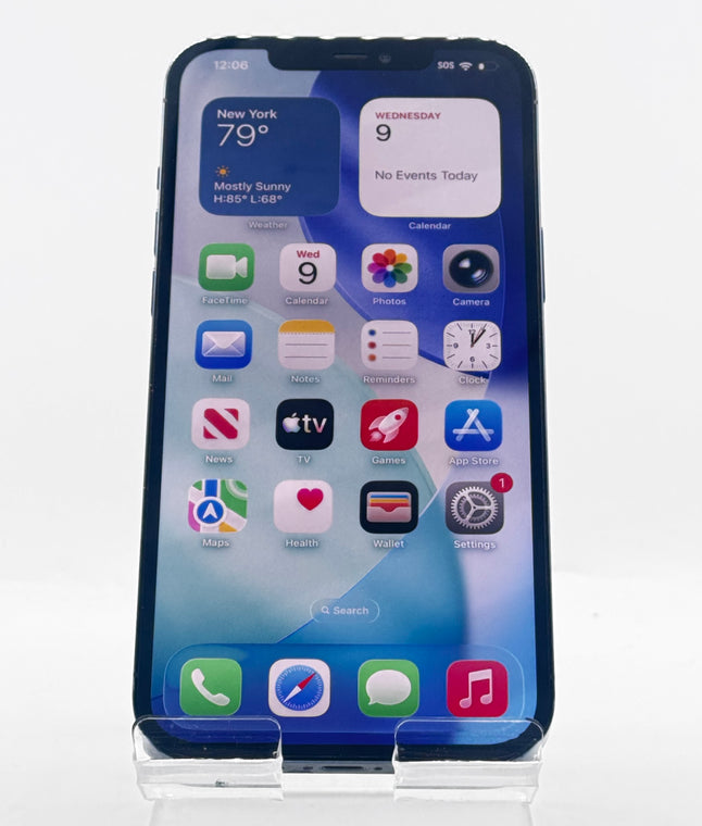 Apple iPhone 12 Pro Max 128GB Pacific Blue Unlocked Service Battery For Parts