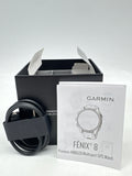 Garmin Fenix 8 43mm Gold AMOLED GPS Smartwatch w/ Box Used image 4