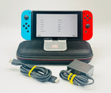 Nintendo Switch HAC-001 32GB Black Console with Joy-Cons and Case image 2