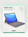 Logitech Combo Touch Keyboard Folio w/Trackpad for iPad Pro 12.9 5/6 Gray New image 2