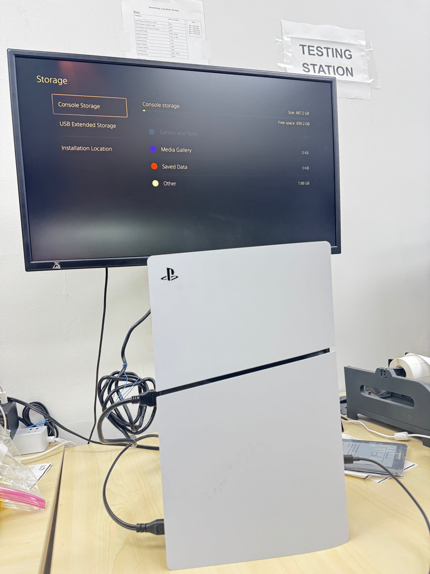 Sony PlayStation 5 Slim Digital CFI-2115 White 825GB Bundle