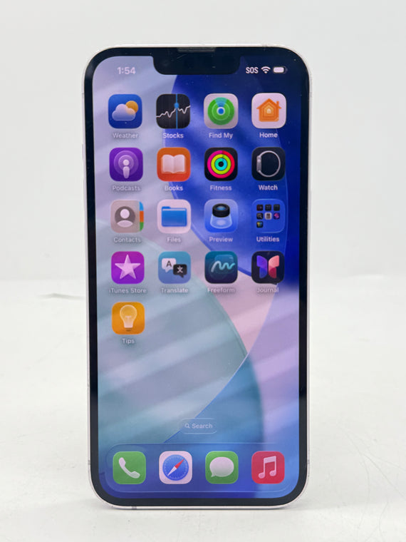 Apple iPhone 14 6.1" A2649 128GB T-Mobile Purple Cracked Back For Parts
