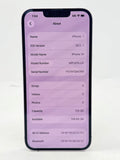 Apple iPhone 14 6.1" A2649 128GB T-Mobile Purple Cracked Back For Parts image 2