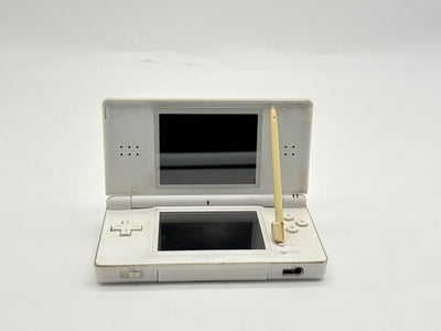 Nintendo DS Lite White Handheld Console w/ Stylus and Dust Cover