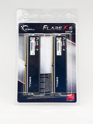 G.SKILL Flare X5 32GB (2x16GB) DDR5-6000 CL36 Memory Kit Black New